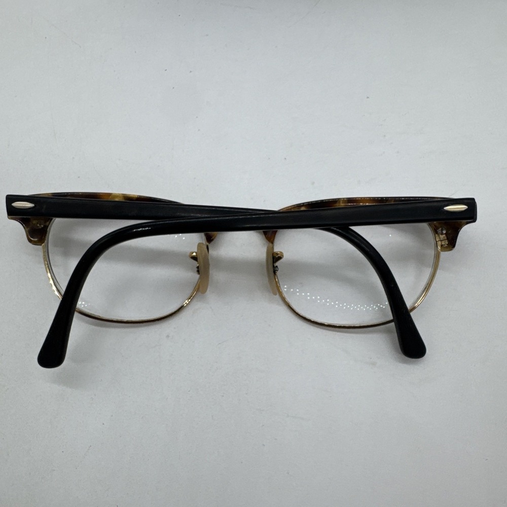 Ray-Ban Eyeglasses Unisex Brown Tortoise Clubmaster RB 5154 5494 49-21 140 - Picture 6 of 10